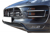 Front bumper stainless steel front grille set ZunSport. Porsche 95B Macan Turbo - ZPR84814, ZPR84914, ZPR85014, ZPR84814, ZPR84914, ZPR85014