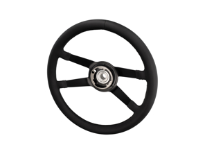 Padded leather steering wheel 380mm Carrera RS style. Porsche 911 1965 - 1973 - 91134708400