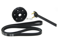 Poulie de vilebrequin Underdrive (avec A/C) pour Porsche 996 / 997 / 986 Boxster - 99610211562, 99610511563 - AP987130, AP-987-130