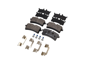 Remblokken, achter. Porsche 95B Macan Turbo - 95B698451A, 2564203, 95B698451B, 95B698451, 95B698451F, 95B698451J, 95B698451L, P65040