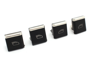 Windows-Schaltflächensatz. Porsche 958 Cayenne / 970 Panamera - 7PP959858R, 7PP959858AHDML