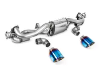 Milltek 运动型排气管，GPF 后置，钛合金装饰。保时捷 718 Cayman GT4 / Boxster GTS 4.0L - 982251053F, 982251053H, 982251053K, 982251053E - SSXPO168