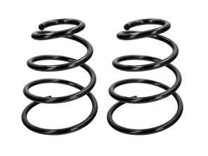 Voorste schroefveerset - set van 2 - voor Porsche 996 Carrera 2 Coupé / Cabriolet / Targa (zonder sportonderstel) 1998-2005 - 99634353101504, 99634353115504, 99634353102504, 99634353116504, 99634353107504 - 93617