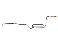 Power steering return line. Porsche 987 Boxster / 987C Cayman / 997 Turbo - 98734744907, 98734744905, 98734744903