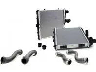 保时捷 Boxster 987 / Cayman 987C / 997 水冷液散热器及管道（原厂零件号：99710613102 / 99710613202） - 99710613102, 99710613202, 99710662105, 99710662504, 99710662204, 99710662605