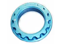 Centre locking wheel nut, Blue. Porsche 918 Spyder - 91836167502, 91836167602