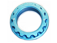Dado ruota con bloccaggio centrale, blu. Porsche 918 Spyder - 91836167502, 91836167602