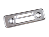 Radio cover, chromed, for Blaupunkt Frankfurt. Porsche 356 / 911 /914 - 8101850500
