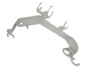 Rear brake flexi hose support. Porsche 991 / 981 Boxster / 981C Cayman - 99135550101, 99135550201