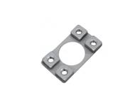 Threaded plate door striker. Porsche 914 - 91450390310, 91450390311, 91450390410, 91450390411 - PP353F