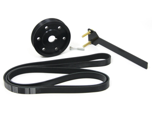 Poulie de vilebrequin démultipliée (sans climatisation) pour Porsche 996 / 997 / 986 Boxster - 99610211562, 99610511563 - AP987130, AP-987-130