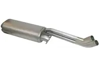 Exhaust Muffler / Silencer Rear box. Porsche 930 Turbo 1983-89 - 92203S, 92.203S, 1620608900, 93011103806 - 92.203S, 1620608900