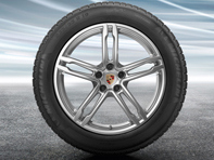 Cerchi in lega da 19' Macan Sport e pneumatici invernali originali Porsche - 95B044630C, 95B044640C