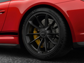 Cerchi in lega da 20' 991.2 GT3 in colore nero (satinato-lucido) Original Porsche - 99104460310