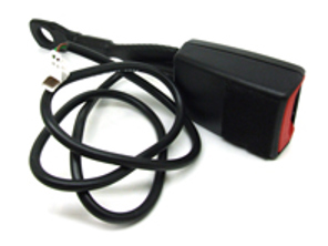 Hebilla del cinturón de seguridad, lado del conductor delantero. Porsche 986 Boxster >>2001 / 996 >>2001 - 9648031830170B, 96480318301, 00004320724