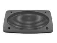 Achterluidsprekerrooster, zwart. Porsche 911 78-87 - 91155501900