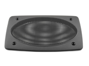 Achterluidsprekerrooster, zwart. Porsche 911 78-87 - 91155501900