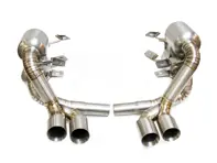 Terminale di scarico / Silenziatore Titanium DesignTek per Porsche 997 - 99711121102, 99711121103, 99711123102, 99711123103, 99711121202, 99711121203, 99711123202, 99711123203