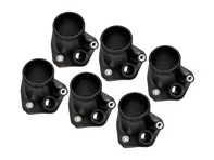 Intake manifolds Set of 6 . Porsche 993 C2 / 993 C4 / 993 Turbo - 99311071250 - 993 110 712 50