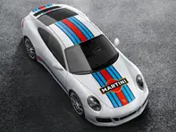 Set adesivi decorativi sport motoristici Martini Racing Design. Porche 991 - 99104480185, 99104480186