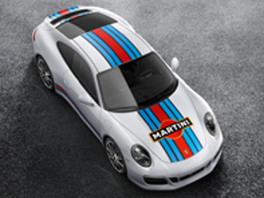 Martini Racing Design motorsport decoratieve stickerset. Porsche 991 - 99104480185, 99104480186