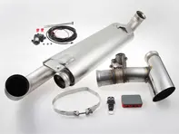 Exhaust system with TUV appoval. Porsche 964 - 96411104504, 96411104502