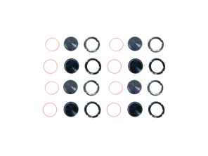 Tyre Pressure Sensor Dummy Kit. Porsche 928 S4 / 928 GT / 928 GTS - 92836102200, 92836102300, 92836120301 - L1119