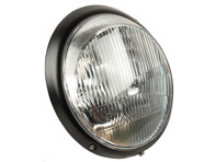 Phare, jante noire. Porsche 911 1969-86 (type sans nivellement) LHD CARS - 91163111302, 911.631.113.02, 1695100200