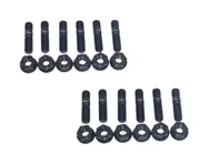 钛合金螺柱和螺母套件，用于连接排气歧管和缸盖。适用于保时捷 718 Boxster / 718 Cayman。 - 99907358901 - 9M7182025SPYTISTUDHEAD