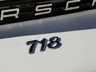 '718' Rear Badge for Porsche 718 (982) Boxster / Cayman - 98204480080G2X