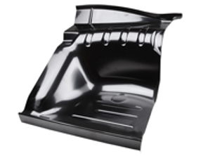 Rear seat well bottom repair chassis panel. Porsche 911 (901 gearbox) 63-71 - 90150177100, 90150177000, 591067-1, 591067-2, 1683151170, 1683151180, 90150107100, 90150103840, 90150103841