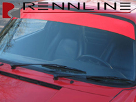 Parabrisas Rennline, color blanco. Porsche 996/997/987 Boxster/Cayman/991 - E40