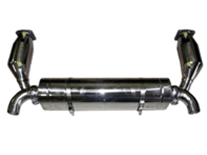 Scarico sportivo posteriore silenziatore e catalizzatori Porsche 997 GT2 e GT2 RS