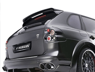 Spoiler sul tetto. Hamann per Cayenne MKII