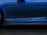 Model logo on side, 911 CARRERA. Porsche 992 (911) - 99204482025, 99204482025041, 99204482025V04, 9920448202524K, 9920448202584A
