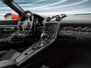Interior package in CARBON. Porsche 718 Boxster / 718 Cayman RHD cars (Right hand drive) - 991044803508YR