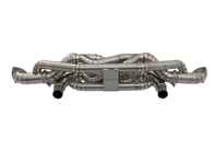 Sports exhaust valved bypass Z  pipe silencer titanium. Porsche 718 GT4 RS / Spyder RS - 9GT251053A, 9GT251053B - 9M9GT25105B