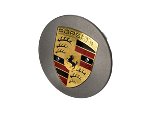 Radkappe, Platin Seidenmatt. Porsche 92A / 9YA Cayenne / 982 Boxster / Cayman / 991.2 / 992.1 2015>> - 7P5601151OB5, 7P5601151