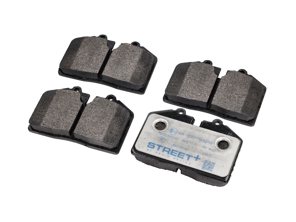 Pagid street+ rear brake pads. Porsche 911 turbo / 964 / 944 / 968 - 96435193903, 93035193805, 96535293905, 95135193908, 95135193904, 96435193902, 96435193905, 96535293904, 95135193909 - T8002SP2001, 20877, 1203
