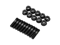 Kit goujon et écrou en titane, OPF vers silencieux. Porsche 718 GT4 / Spyder / GTS - PAF007637 - 9M718TISTUD