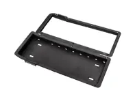 Cassettebox scharnier type LHD, zwart. Porsche 924 / 944 / 928 - 9285557290301C