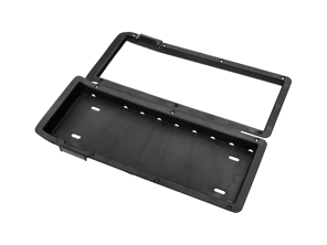 Cassette Box Hinge Type LHD, Black. Porsche 924 / 944 / 928 - 9285557290301C