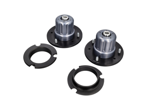 Soporte superior de amortiguador trasero monobola - Juego de 2 para Porsche 986 / 987.1 / 987.2 - 98633305903, 98633305904, 98633305906, 98733305900 - 986RSMT