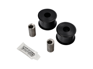 前轮控制臂脚轮偏移外衬套。保时捷 996 / 986 Boxster Powerflex 黑色系列 - PFF57-502G, 99634105307, 99634105319, 99634105316, 99634105317, 99634105306, 99734104194, 99734104196, 99734104296, 99734104294