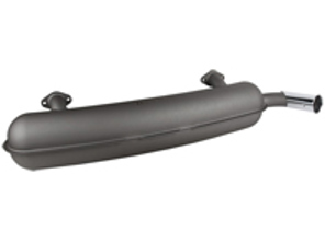 Auspuff Schalldämpfer / Schalldämpfer Heckbox. Mit TÜV/EWG-Zulassung Porsche 911 1965-73 2 IN / 1 OUT - 92210S, 92210, 92210OE, 1620607600, 1620609000, 1620607800, 91111102500, 91111102505, 91122092210S, 91122092210, 91122092210OE - 1620607600