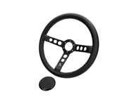 Volante in pelle Rennline diametro 360 mm - I77.86-