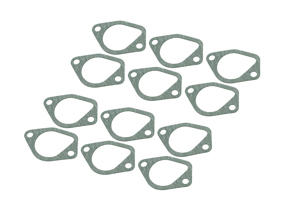 Inlet manifold gasket, SET OF 12. Porsche 911 Carrera 3.2L 1984-89 - 93011019714, 71-25738-10, 712573810, 704.970