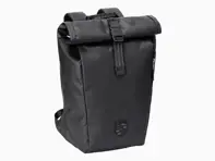 Mochila negra con el logo '911'