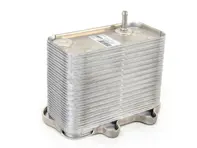 Radiator Oil cooler on engine. Porsche 997 3.8L - 99710702500, 997 107 025 00, 8MO376729621, 99710702502