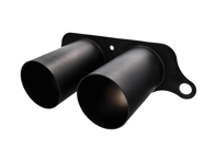 Titanium exhaust tailpipe tip. Porsche 997 GT3, 991 GT3 and GT3 RS - 99711125390, 99711125393